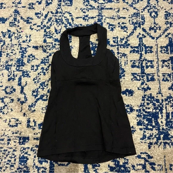Vintage Lululemon Scoop Neck Tank Top Black